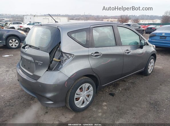 3N1CE2CP6KL354276 2019 NISSAN VERSA NOTE Gray Tył prawy