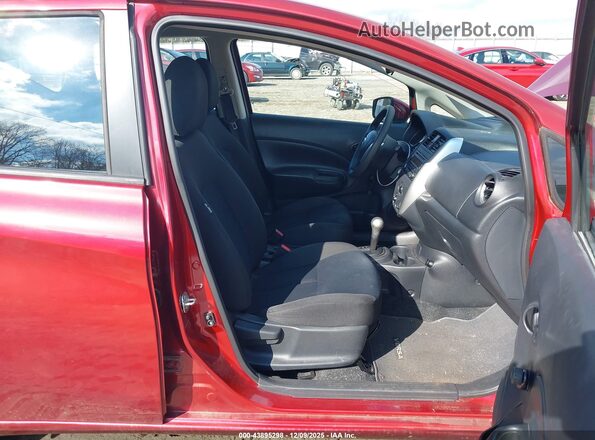3N1CE2CP9JL354559 2018 NISSAN VERSA NOTE Red წინა სალონის ხედი