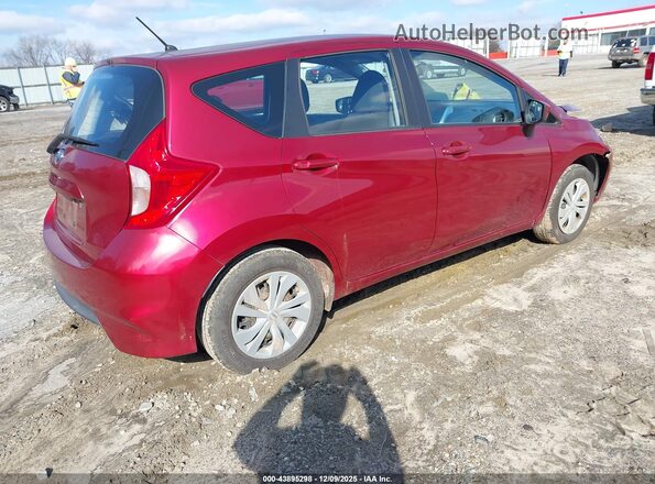 3N1CE2CP9JL354559 2018 NISSAN VERSA NOTE Red უკანა მარჯვენა
