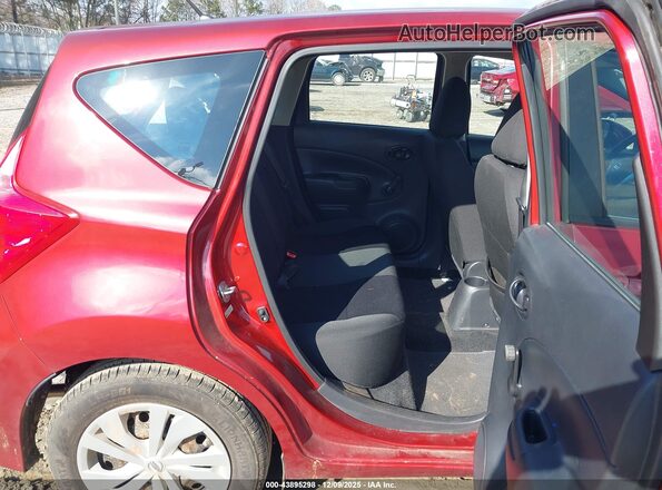 3N1CE2CP9JL354559 2018 NISSAN VERSA NOTE Red VIN კოდის სტიკერის ხედი