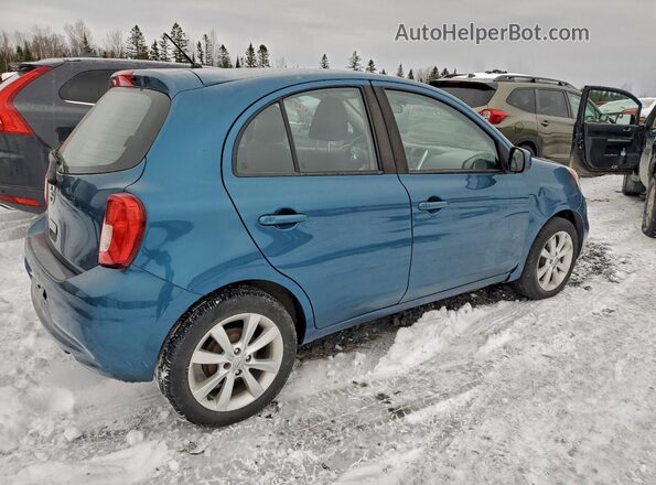 3N1CK3CP5HL239918 2017 NISSAN MICRA Blue Задня права чверть