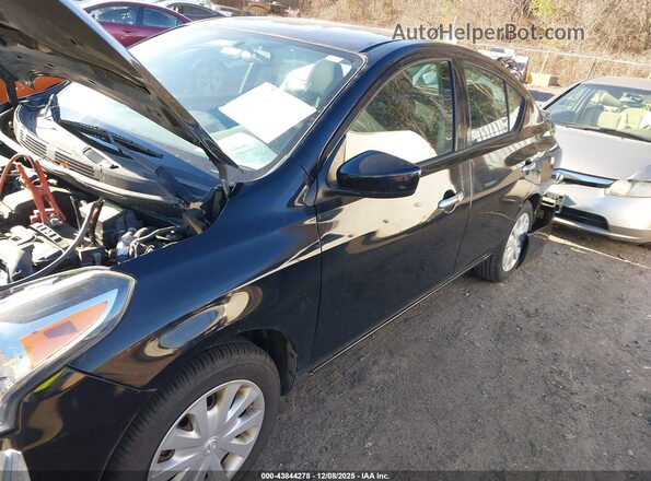 3N1CN7AP8GL895420 2016 NISSAN VERSA Black Передня ліва чверть