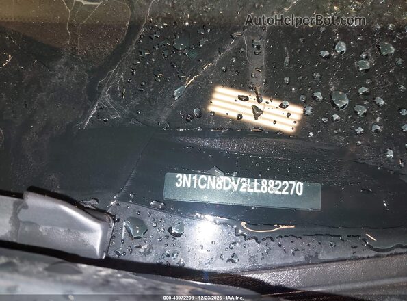 3N1CN8DV2LL882270 2020 NISSAN VERSA Black Engine compartment view