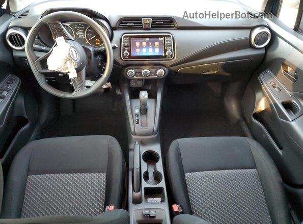 3N1CN8DV2PL874496 2023 NISSAN VERSA Blue Vista del salpicadero