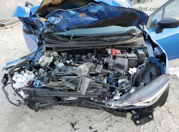 3N1CN8DV2PL874496 2023 NISSAN VERSA Blue Vista interior trasera