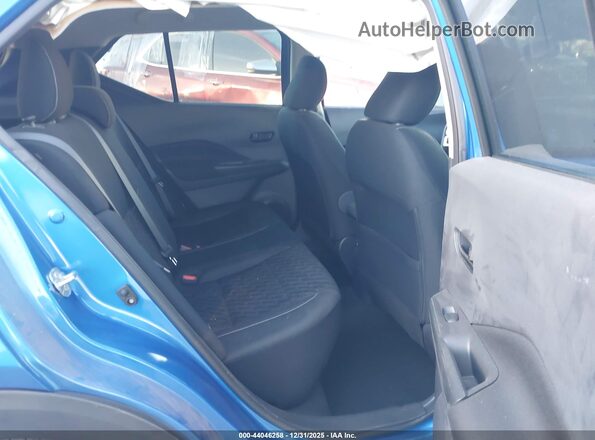 3N1CP5BV2NL481493 2022 NISSAN KICKS Blue Vista de la etiqueta del VIN