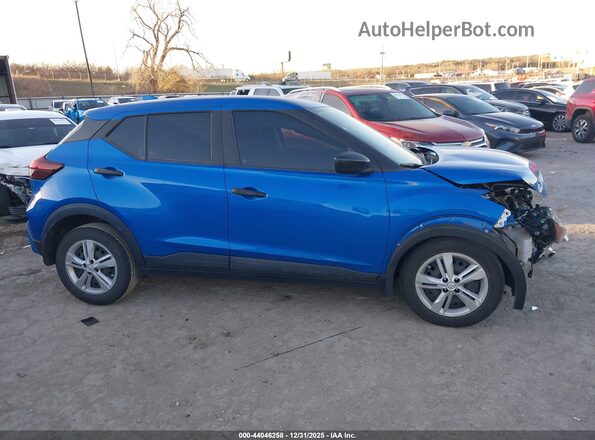 3N1CP5BV2NL481493 2022 NISSAN KICKS Blue Vista interior de 360 grados