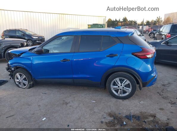 3N1CP5BV2NL481493 2022 NISSAN KICKS Blue 