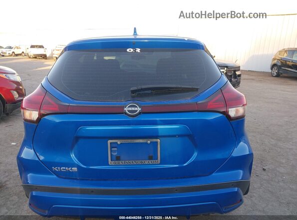 3N1CP5BV2NL481493 2022 NISSAN KICKS Blue 