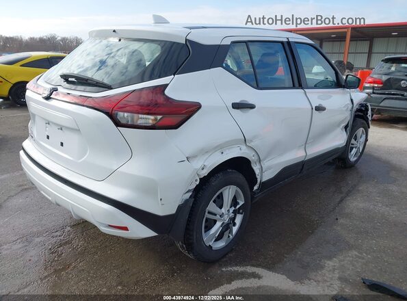 3N1CP5BV2SL486155 2025 NISSAN KICKS PLAY Белый Задняя правая четверть