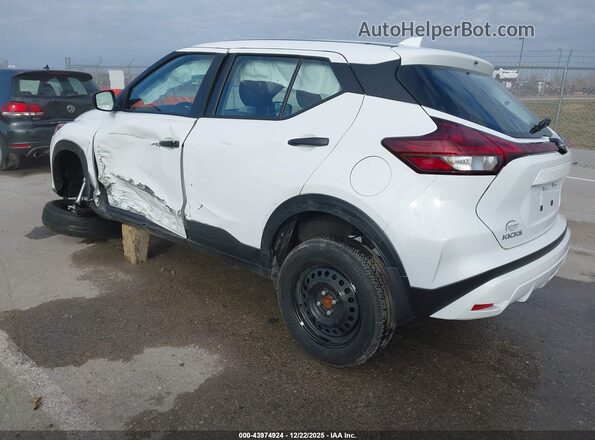 3N1CP5BV2SL486155 2025 NISSAN KICKS PLAY Белый Задняя левая четверть