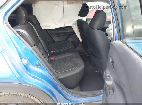 3N1CP5BV3NL486072 2022 NISSAN KICKS Blue VIN sticker view