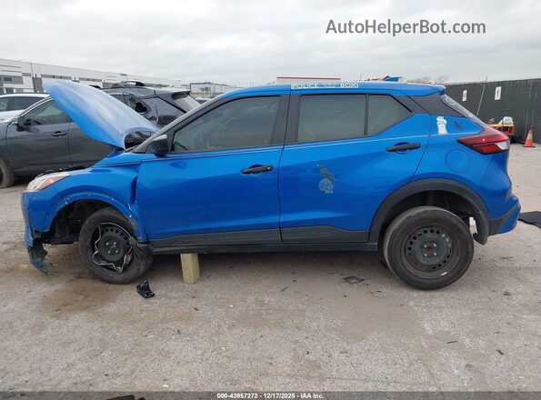 3N1CP5BV3NL486072 2022 NISSAN KICKS Blue 360 interior view