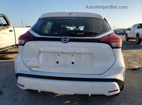 3N1CP5BV4ML560906 2021 NISSAN KICKS Белый Вид сзади