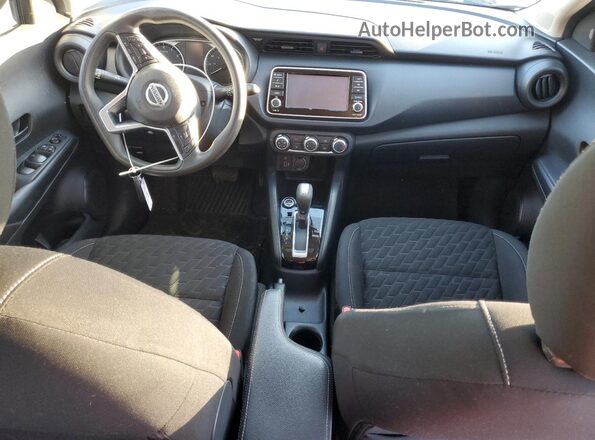 3N1CP5BV4ML560906 2021 NISSAN KICKS Белый Вид панели приборов