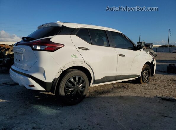 3N1CP5BV4ML560906 2021 NISSAN KICKS Белый Задняя правая четверть