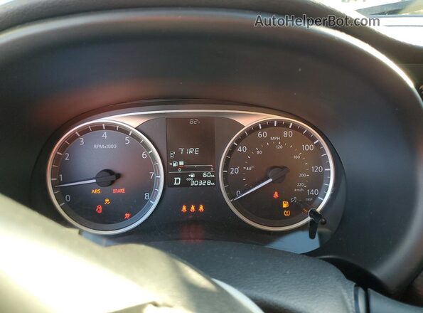 3N1CP5BV4ML560906 2021 NISSAN KICKS Белый Вид щитка приборов