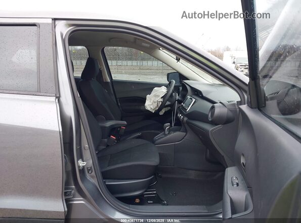 3N1CP5BV4SL475920 2025 NISSAN KICKS PLAY Gray Widok wnętrza z przodu