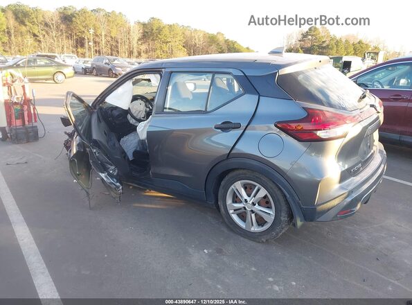 3N1CP5BV5NL504359 2022 NISSAN KICKS Серый Задняя левая четверть