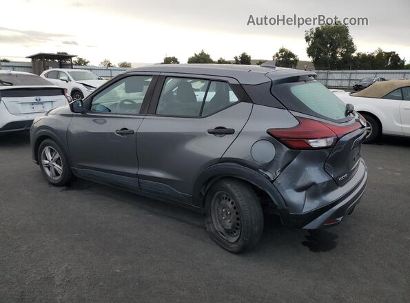 3N1CP5BV6ML480636 2021 NISSAN KICKS Серый Задняя левая четверть
