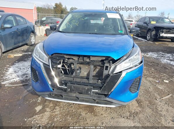 3N1CP5BV7ML542111 2021 NISSAN KICKS Blue 