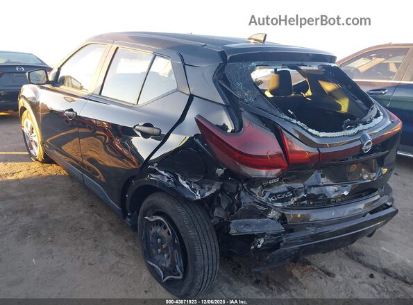 3N1CP5BV8PL476592 2023 NISSAN KICKS Черный Задняя левая четверть