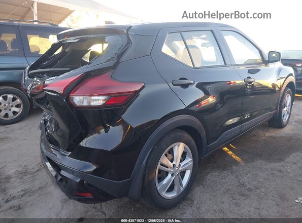 3N1CP5BV8PL476592 2023 NISSAN KICKS Черный Задняя правая четверть
