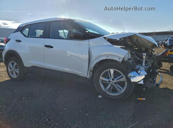 3N1CP5BV8RL491841 2024 NISSAN KICKS Белый Передняя правая четверть
