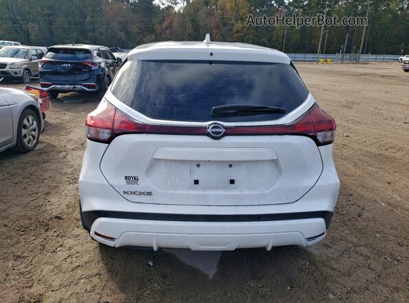 3N1CP5BV8RL582057 2024 NISSAN KICKS White Widok z tyłu