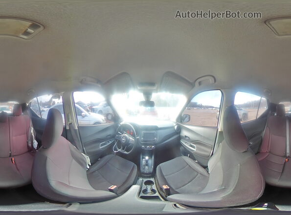 3N1CP5BV8RL582057 2024 NISSAN KICKS White Widok wnętrza 360 stopni