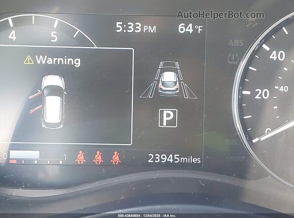 3N1CP5CV2PL507527 2023 NISSAN KICKS Silver 