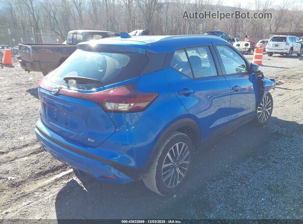 3N1CP5CV4ML523482 2021 NISSAN KICKS Blue 