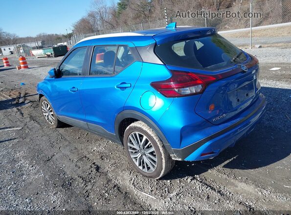 3N1CP5CV4ML523482 2021 NISSAN KICKS Blue 
