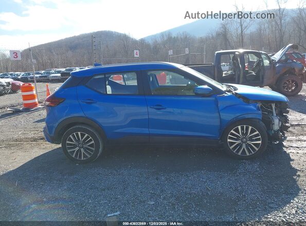 3N1CP5CV4ML523482 2021 NISSAN KICKS Blue 