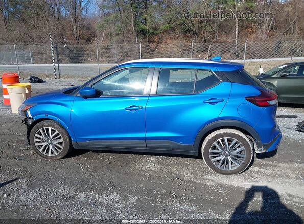 3N1CP5CV4ML523482 2021 NISSAN KICKS Blue 