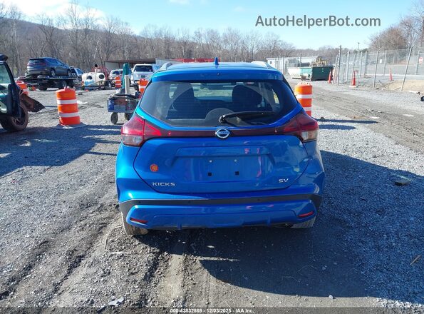 3N1CP5CV4ML523482 2021 NISSAN KICKS Blue 
