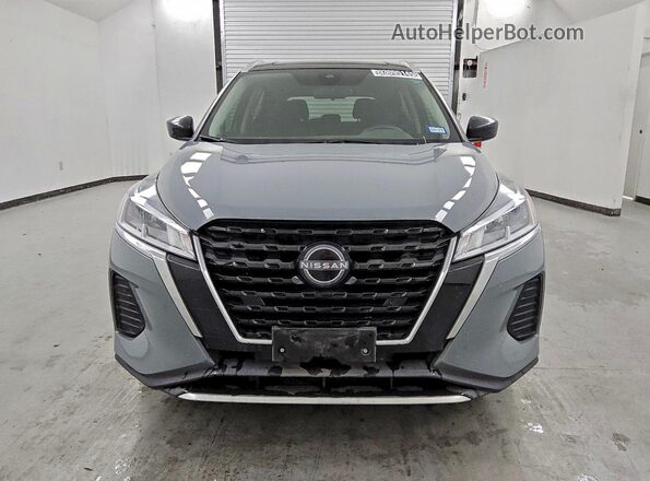 3N1CP5CV7PL551846 2023 NISSAN KICKS Gray Դիմացի տեսք