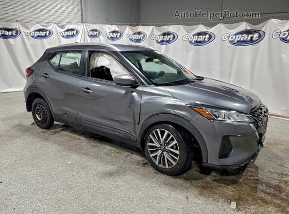 3N1CP5CV8ML515594 2021 NISSAN KICKS Gray 