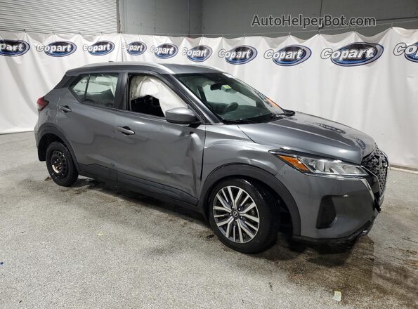 3N1CP5CV8ML515594 2021 NISSAN KICKS Gray 