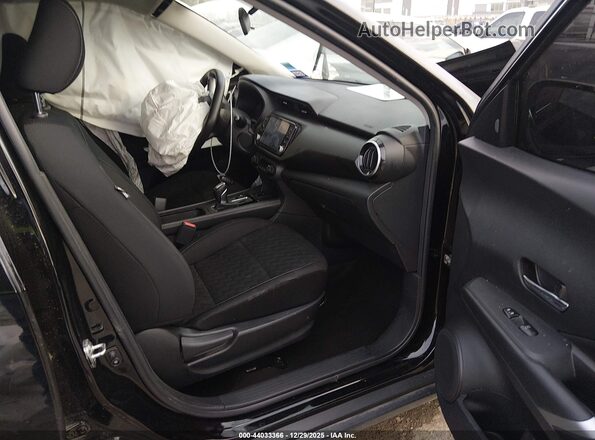 3N1CP5CV8NL526936 2022 NISSAN KICKS Black წინა სალონის ხედი