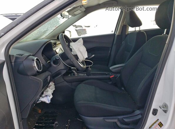 3N1CP5CVXRL535370 2024 NISSAN KICKS White წინა სალონის ხედი