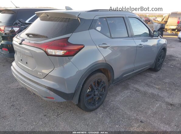 3N1CP5DV1NL482289 2022 NISSAN KICKS Серый Задняя правая четверть