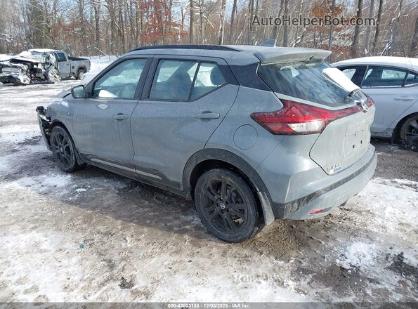 3N1CP5DV8ML550876 2021 NISSAN KICKS Gray 