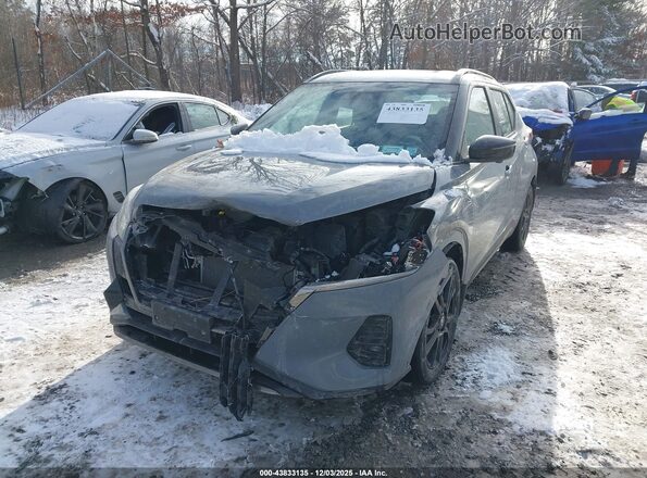 3N1CP5DV8ML550876 2021 NISSAN KICKS Gray 