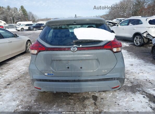 3N1CP5DV8ML550876 2021 NISSAN KICKS Gray 