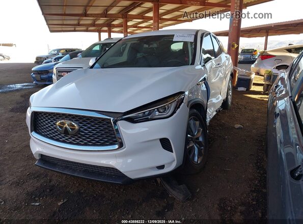 3PCAJ5AA9NF118370 2022 INFINITI QX50 White Front left