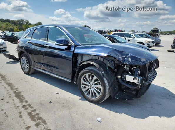 3PCAJ5AB2SF109482 2025 INFINITI QX50 Black Przód prawy