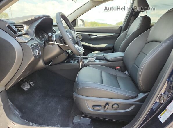 3PCAJ5AB2SF109482 2025 INFINITI QX50 Black Widok wnętrza z przodu