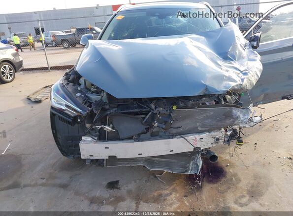 3PCAJ5BA1NF121584 2022 INFINITI QX50 Blue Widok z przodu