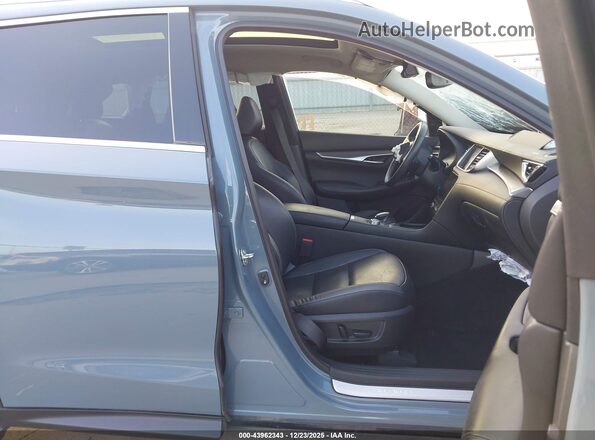 3PCAJ5BA1NF121584 2022 INFINITI QX50 Blue Widok wnętrza z przodu